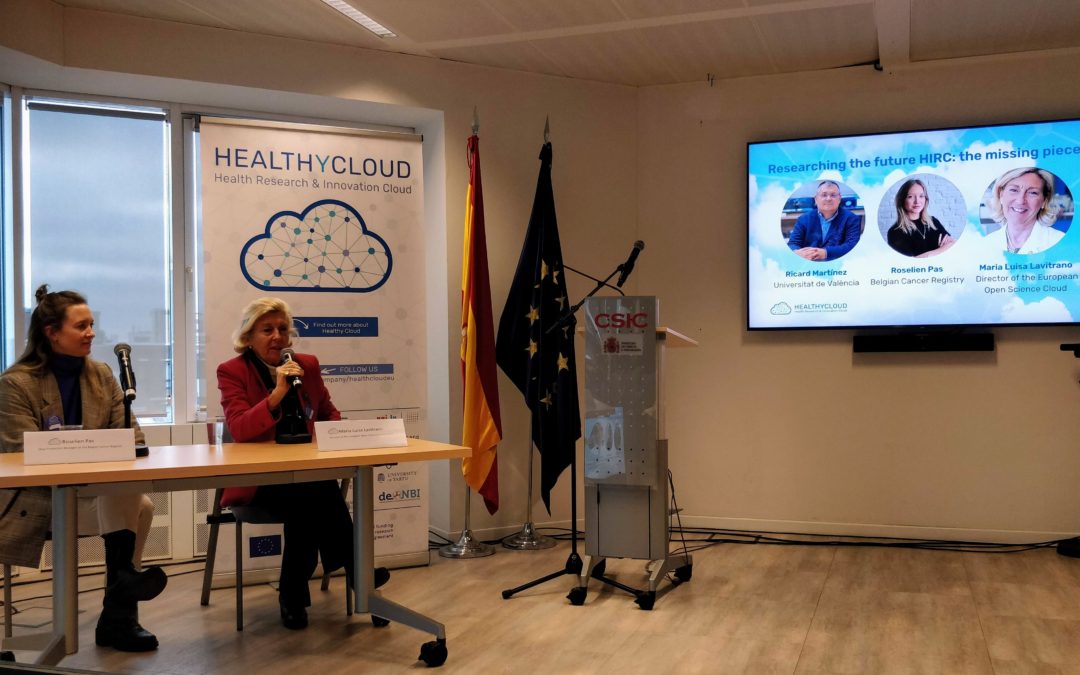 HealthyCloud experts meet EU Commission policy-makers to discuss the future Health Research and Innovation Cloud