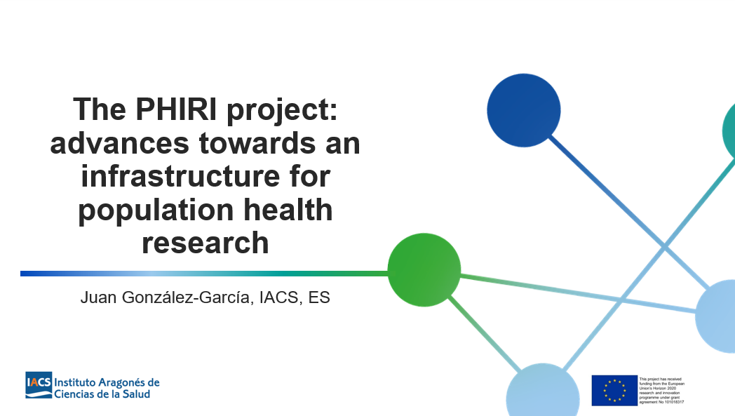Advances in Population Health Research Infrastructure: HealthyCloud’s Partners and PHIRI Project